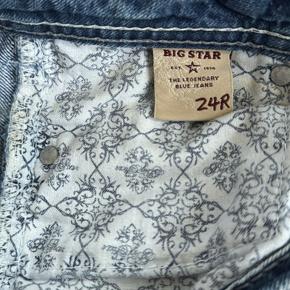BIG STAR Jeans The Buckle Sophie 24R Low rise Boot cut Designer Denim - Picture 8 of 9